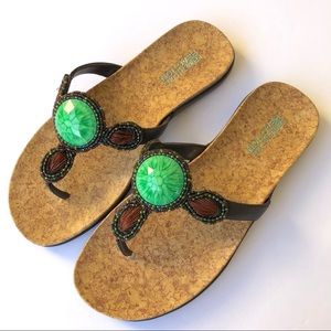 Kenneth Cole Reaction Pretty Glam boho sandals 6